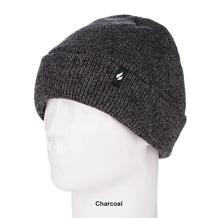 Mens Heat Holders® Roll Up Knit Hat