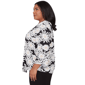 Plus Size Alfred Dunner Classics 3/4 Sleeve Daisy Floral Blouse - image 4