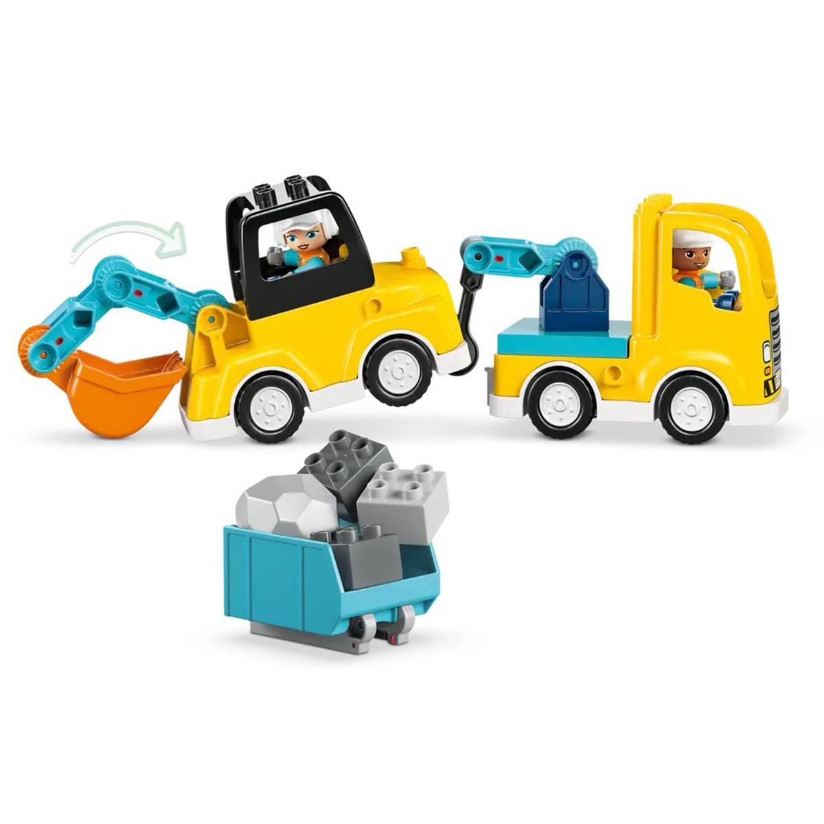 LEGO® Duplo®  3-in-1 Construction Vehicles Building Kit