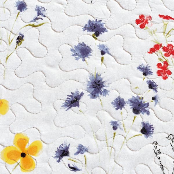 FreshFolds Marianne 3pc. Reversible Colorful Floral Quilt Set