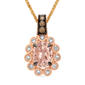 Le Vian(R) Peach Morganite(tm) & Diamonds Flower-Shaped Pendant - image 1