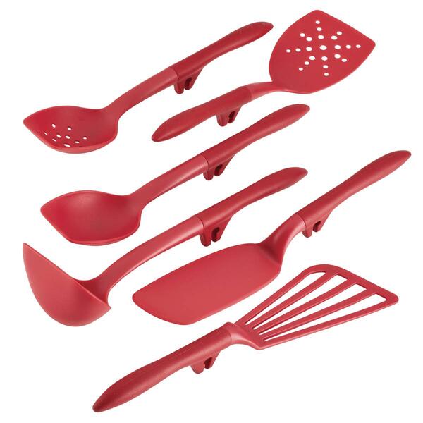 Rachael Ray 6pc. Lazy Tool Kitchen Utensils Set - Red - image 