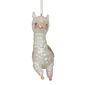 Northlight Seasonal Glittered Jumping Llama Christmas Ornament - image 4