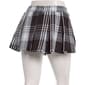 Juniors Jolie & Joy Plaid Pleated Twill Skort - Black - image 3