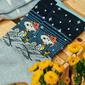 Womens Dr. Motion Snoopy Star Night Compression Crew Socks - image 4