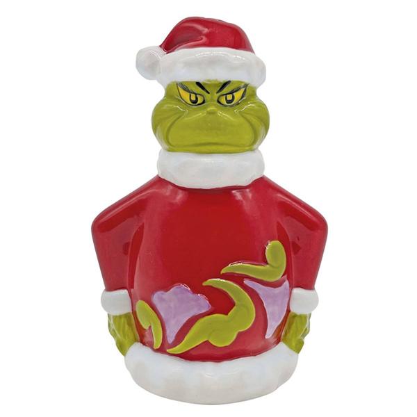 Jim Shore Grinch Naughty & Nice Christmas Salt & Pepper Shakers
