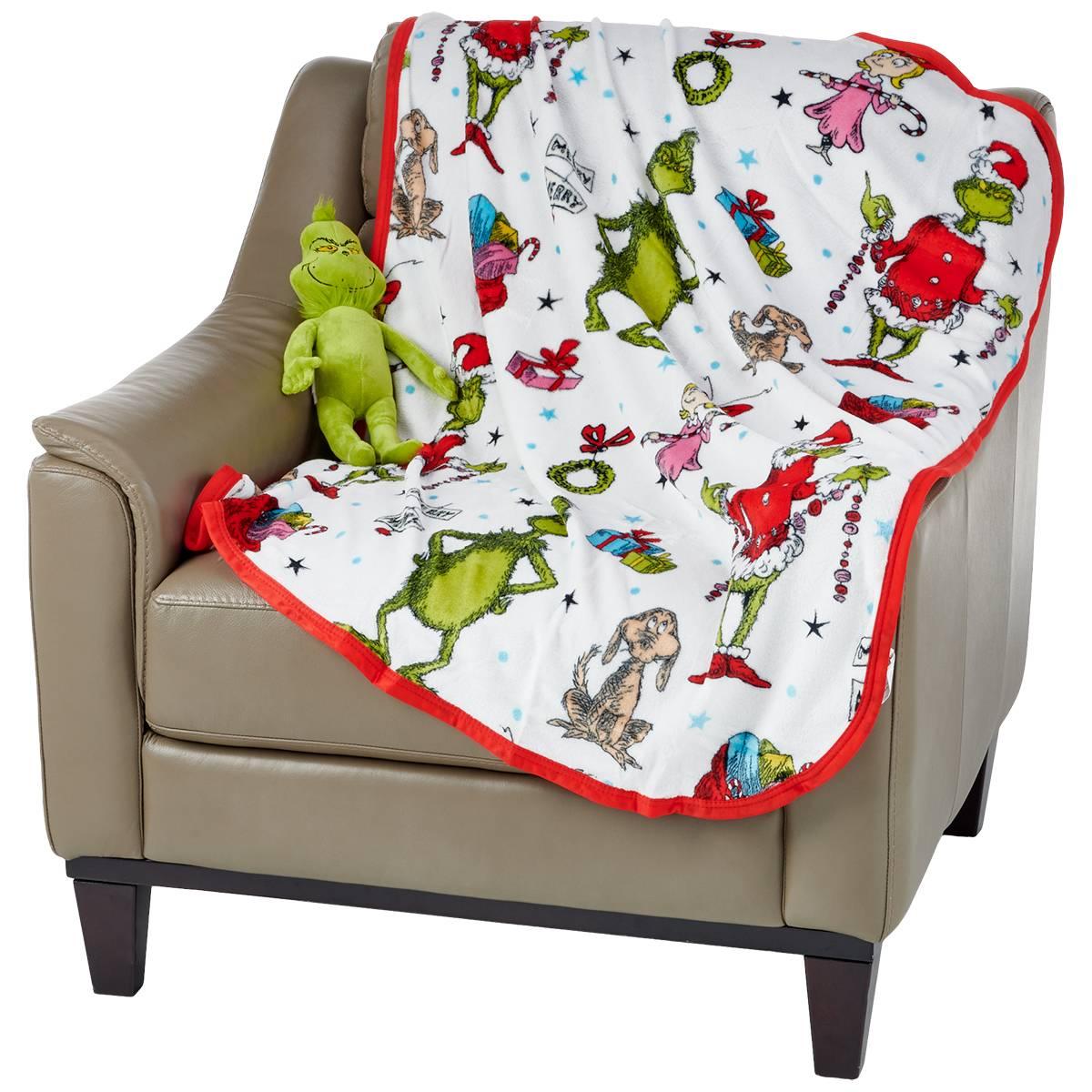 Dr. Seuss™ The Grinch Throw and Hugger Set