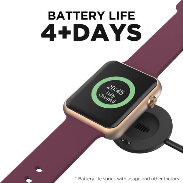 Womens Itouch Air 4 With Merlot Band Fitness Tracker - TA4M01-C10