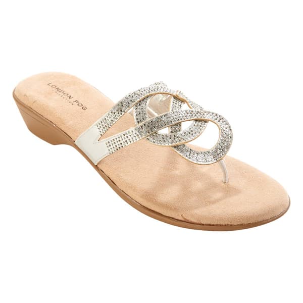 Womens London Fog Elyssa Thong Sandals - image 