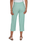 Petite Emaline Verde Grove II Pull On Wide Leg Capris - image 2