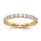 Pure Fire 14kt. Yellow Gold Lab Grown Diamond Eternity Band - image 2