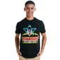 Young Mens The Simpsons Neon Krusty Burger Graphic Tee - image 1