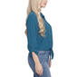 Womens NY Collection 3/4 Sleeve Roll Tab Casual Button Down - image 3