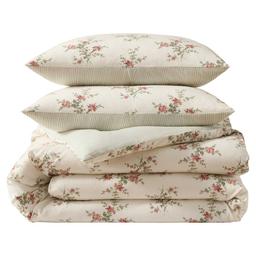 Laura Ashley Jessika Cotton Flannel Comforter Set