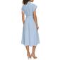 Womens Calvin Klein Short Sleeve Commuter Gingham Shirtdress - image 3