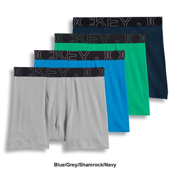 Mens Jockey&#174; 4pk. Active Boxer Briefs