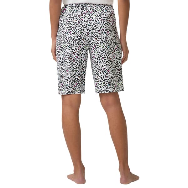 Plus Size HUE® Little Leo Animal Printed Bermuda