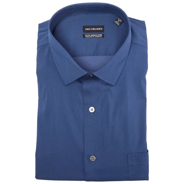 Mens Van Heusen&#40;R&#41; Ultra Wrinkle Free Regular Fit Dress Shirt