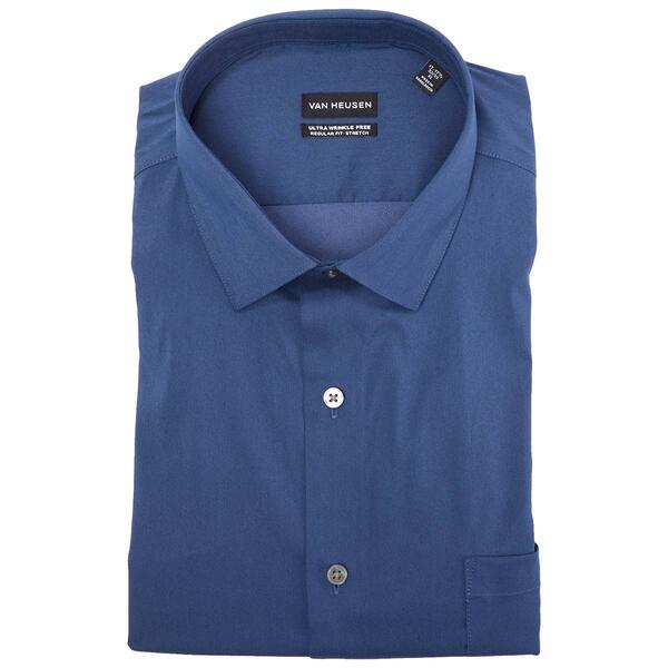 Mens Van Heusen&#40;R&#41; Ultra Wrinkle Free Regular Fit Dress Shirt - image 