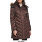 Womens Kenneth Cole&#174; 3/4 Puffer Jacket w/Faux Fur Hood - image 6
