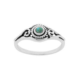 Marsala Reconstituted Turquoise Fancy Ring