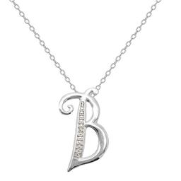 Accents by Gianni Argento Initial B Pendant Necklace