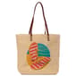 Womens Caribbean Joe Flip Flops Straw Tote - image 3