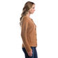 Womens Rafaella® Teddy Boucle Patch Pocket Cardigan - image 3