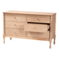 Baxton Studio Laurent Dresser 6-Drawer Bedroom Organizer - image 3