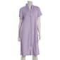Womens Jasmine Rose Short Sleeve Blister Knit Zip Robe - image 1