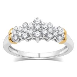 Nova Star(R) Yellow Gold 10kt. 1/2ctw. Lab Grown Diamond Ring