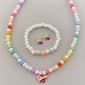 Kids Lil Ashley Beaded Necklace/Bracelet/Butterfly Earring Set - image 1