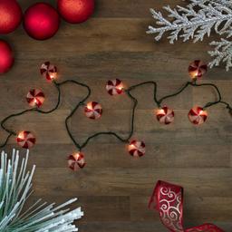 Northlight Seasonal 6ft. Peppermint Candy Christmas Light Set