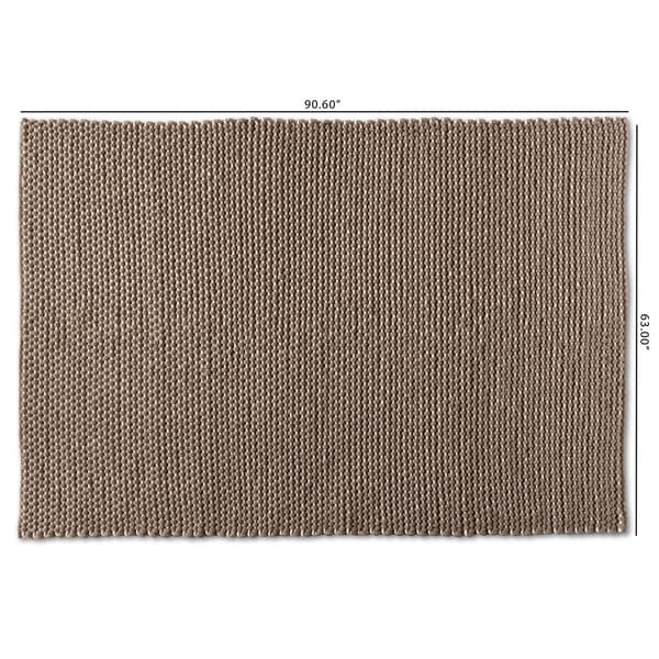Baxton Studio Colemar Modern &amp; Contemporary Wool Dori Blend Rug