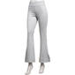 Juniors Derek Heart Scuba Rib Waist High Rise Flare Pants - image 1