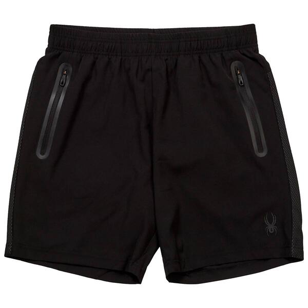 Mens Spyder Solid Woven Shorts - Black - image 
