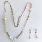 Ashley Cooper(tm) Gold-Tone Blue Bead Necklace & Earring  Set - image 1