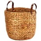 Baum Brothers Medium Arrow Weave Water Hyacinth Round Basket - image 1