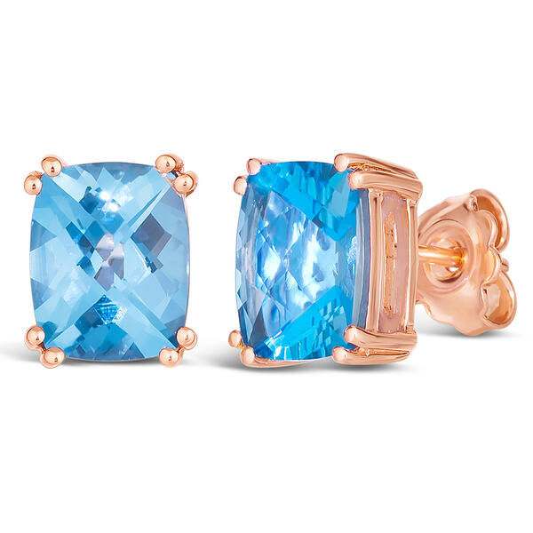 Le Vian&#40;R&#41; 14kt 2 7/8 cts. Ocean Blue Topaz&#40;tm&#41; Earrings - image 