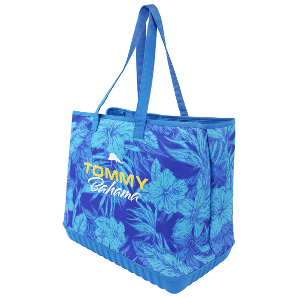 Tommy Bahama Water-Repellent Tropical Floral Tote with Pouch