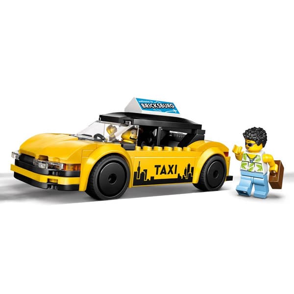 LEGO® City Yellow Taxi Building Kit