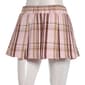 Juniors Jolie & Joy Plaid Pleated Twill Skort - Pink - image 1