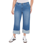Plus Size Ruby Rd. Key Items Premium Stretch Denim Wide Leg Jeans - image 1