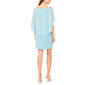 Womens MSK Capelet Overlay Side Drape A-Line Dress - image 4