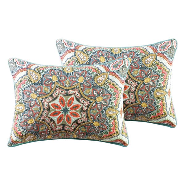 VCNY Home Yara Reversible Medallion Quilt Set