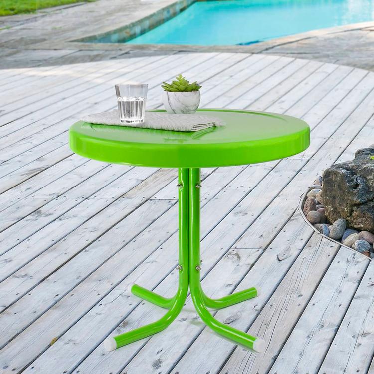 Northlight Seasonal 22in. Retro Tulip Side Table