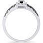 Diamond Classics&#8482; 10kt. White Gold 1/2ct. Black Diamond Ring - image 3