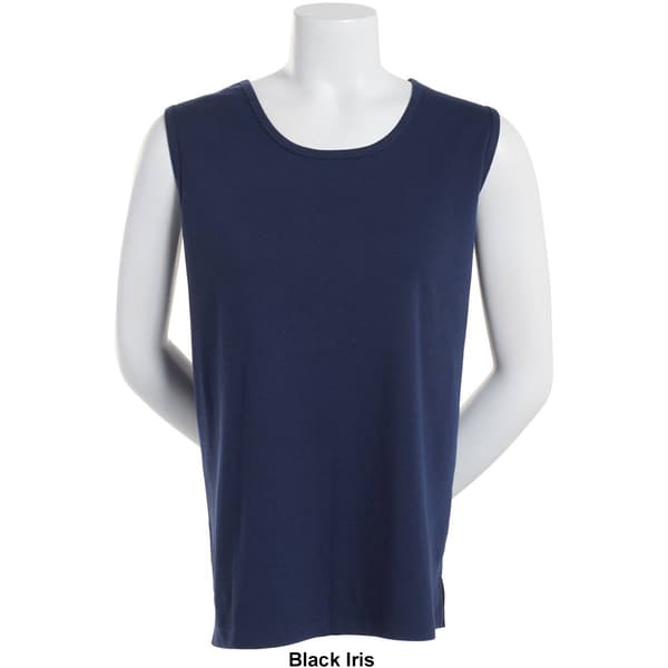 Plus Size Hasting &amp; Smith Basic Solid Round Neck Tank Top