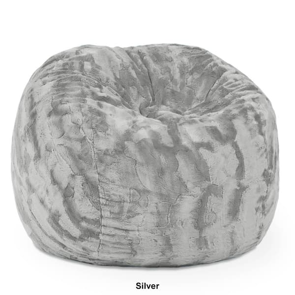 Jaxx Saxx 3ft. Cuddle Faux Fur Bean Bag Chair