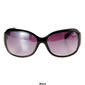Womens O by Oscar Basic Rectangle Wrap Sunglasses - image 2